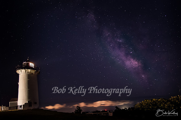 Milky Way over Nobska Light
